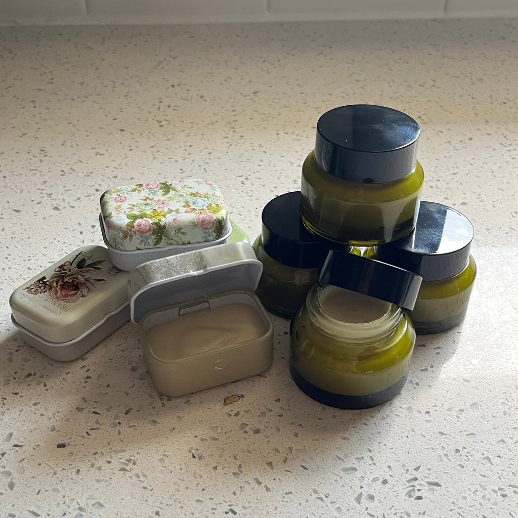 Shea Butter Green Glass